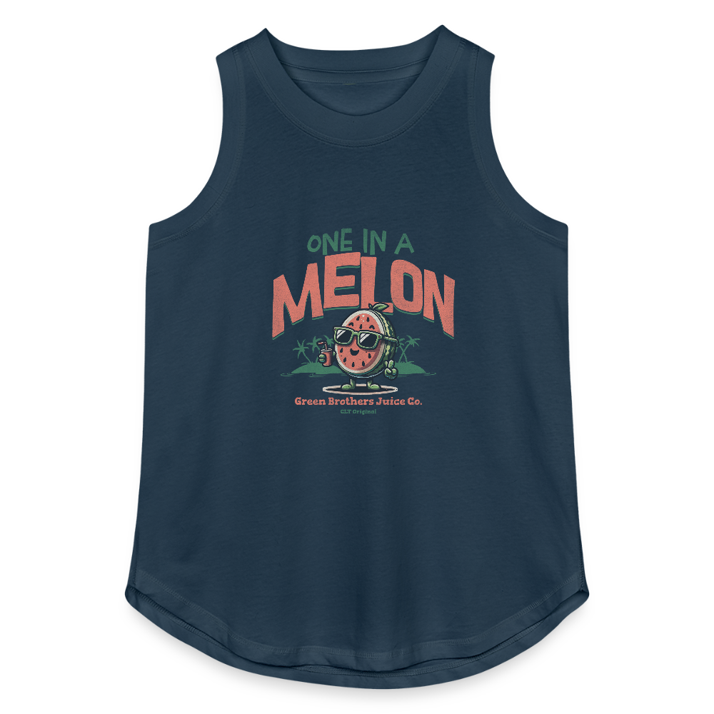 Women's Relaxed Tank Top - denim